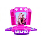 Kozmetická sada so zrkadlom - ružová